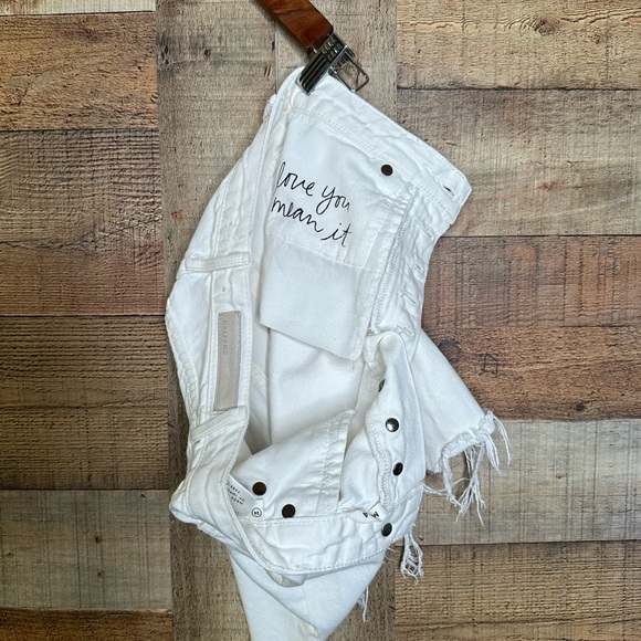 GRLFRND Milla Denim Mini white 24 - Picture 8 of 12